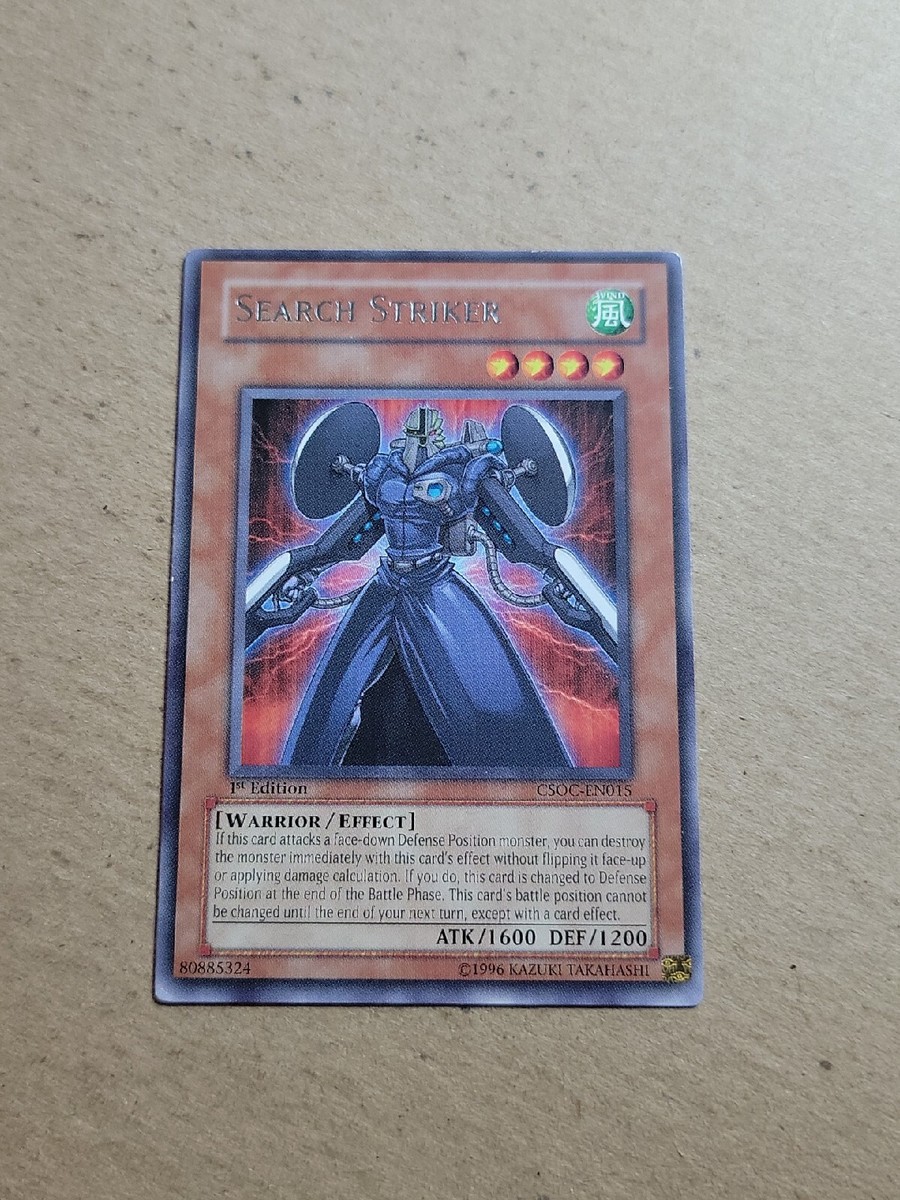 yugioh cards search Search Striker - CSOC-EN015 - Rare - 1st Edition