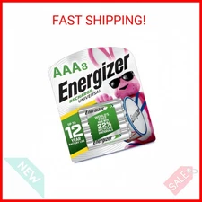 Recharge Universal Rechargeable AAA Batteries (8 Pack), Triple A Batteries