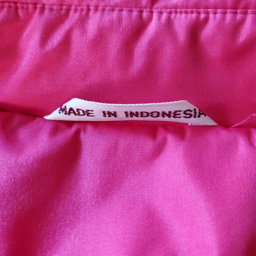 Vintage Pink Trenchcoat Worthington Essentials Petite - Size 12P - Picture 6 of 7