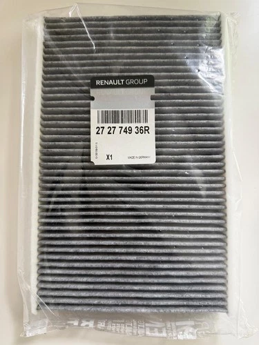 Renault 272774936R Filtre habitacle charbon actif origine - Photo 1/3