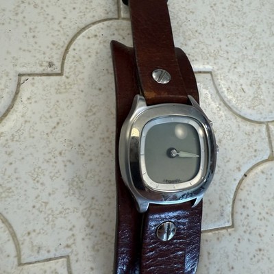 Fossil JR8163 & Jr8260 Watch Band Jr-8163 Brown Leather 16 Mm Big