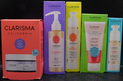 5pc Clarisma Face Care Bundle 5 Different Facial Products No Exp New & Unused