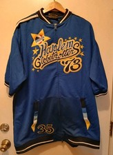Vintage PLATINUM FUBU Harlem Globetrotters Warmup Jacket Basketball Jersey