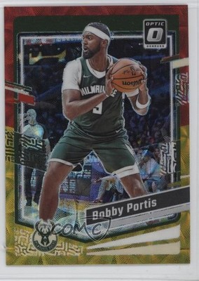 2023 Panini Donruss Optic International Red & Gold Prizm /99 Bobby Portis 1t4l