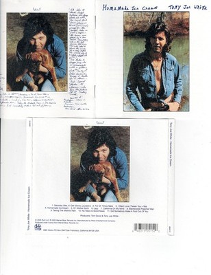 TONY JOE WHITE - HOMEMADE ICE CREAM  (CD 2005)   *11 TRACKS*