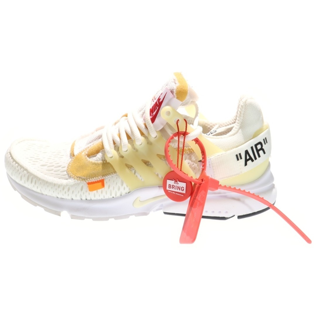 NIKE XOFF-WHITE THE 10 AIR PRESTO OFF-WHITE TEN LOW CUT SNEAKERS WHITE US10 Used