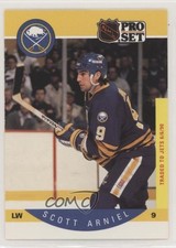 1990-91 Pro Set ( Pictured on Back) Scott Arniel Dave Andreychuk #18 HOF 0kb0