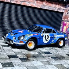 1/18 Kyosho Alpine Renault A110 1800S 1973 Monte Carlo #QYIFU1