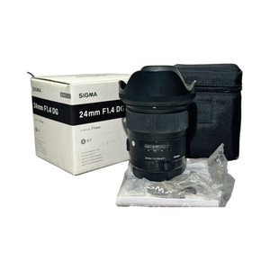 Sigma 24mm f/1.4 DG HSM Art Lens for Canon EF – MINT Condition | Complete Set