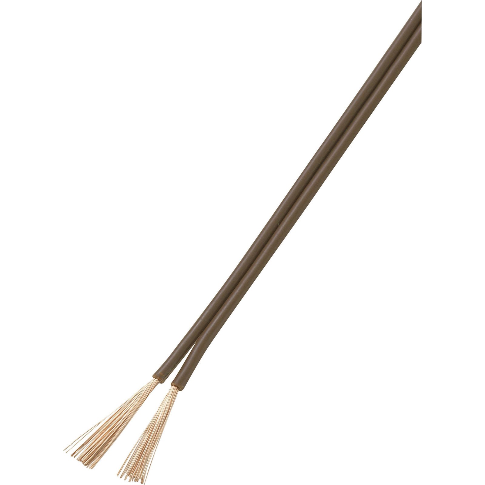TruComponents Stranded 2x1.50mm² Brn 50m