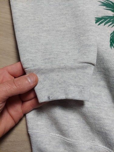 Vintage Notre Dame Fighting Irish Crewneck Sweatshirt Gray Sz XL USA Tultex - Picture 4 of 8