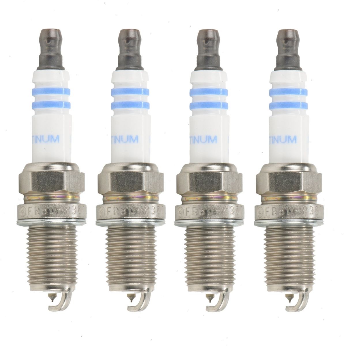 4 pc Bosch Platinum Spark Plugs for 1994-1996 Mercedes-Benz C220 2.2L L4 nw