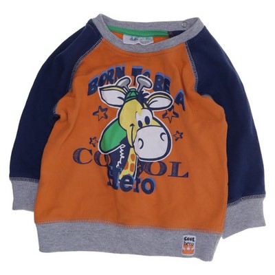 Colin's, Sweatshirt, Größe: 80, Orange/Blau/Grau/Mehrfarbig #cRs