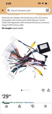 Radio Harness Adapter Wiring Compatible With Corolla Camry Reba Forerunner Tundr
