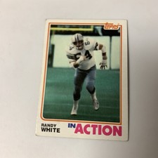 1982 Topps NFL In Action Randy White Dallas Cowboys