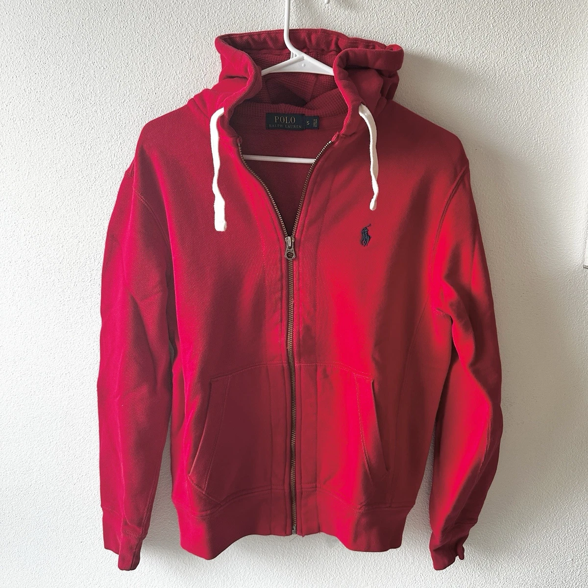 Preços baixos em Algodão Polo Ralph Lauren Full Zip moletons para