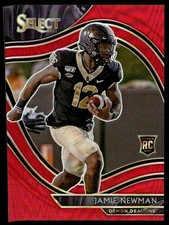 2021 Panini Red Jamie Newman Rookie 064/149 Wake Forest Demon Deacons #216