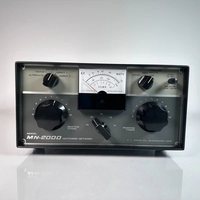 ドレーク　MN-2000 マッチングネットワーク　アンテナカツプラー ドレーク MN-2000 マッチングネットワーク アンテナカツプラー