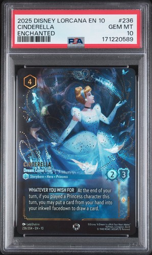 Cinderella - Dream Come True graded PSA 10 for sale on eBay