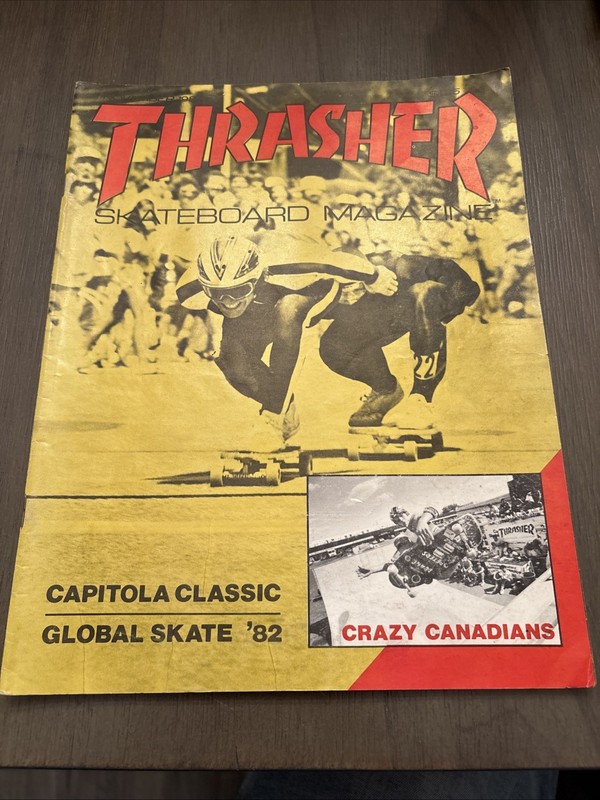 Thrasher Skateboard Magazine November 1982 Capitola Classic