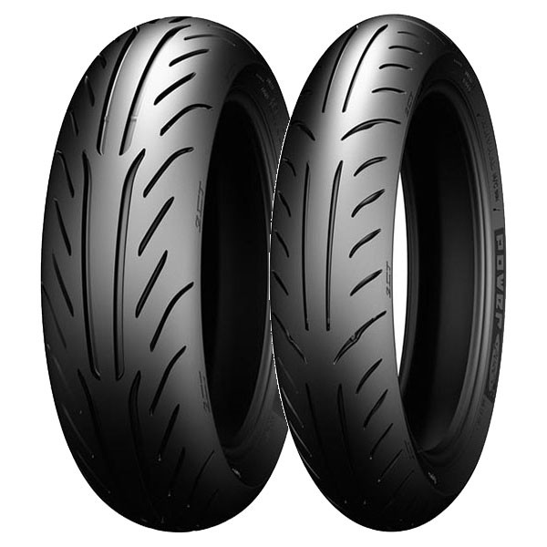 SET DE PNEUS MICHELIN 110/90-13 POWER PURE SC DOT22 + 120/70-12 POWER PURE SC - Image 4