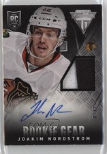 2013 Rookie Anthology Titanium Update Gear Prime 1/25 Joakim Nordstrom Auto 10ea
