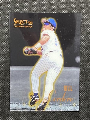 1995 Select Certified Wil Cordero Montreal Expos #6
