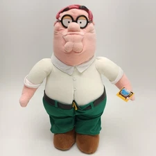 Family Guy Plush 24”  Peter Griffin Stuffed Toy 2005 Fox TV Large Nanco Vintage 