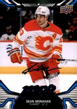 2022-23 Upper Deck MVP #86 Sean Monahan Blue Script