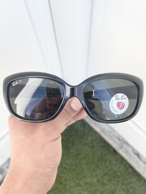 NEW Authentic Ray-Ban Jackie Ohh Polarized RB4101 4101 Black  display picture 1