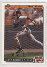 1992 Upper Deck Barry Bonds #721