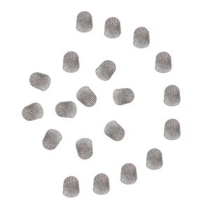 10pcs Bouts de maille en fibre de rechange pour Stylus Pens 5mm Touchez les stylos d'écran Conseils