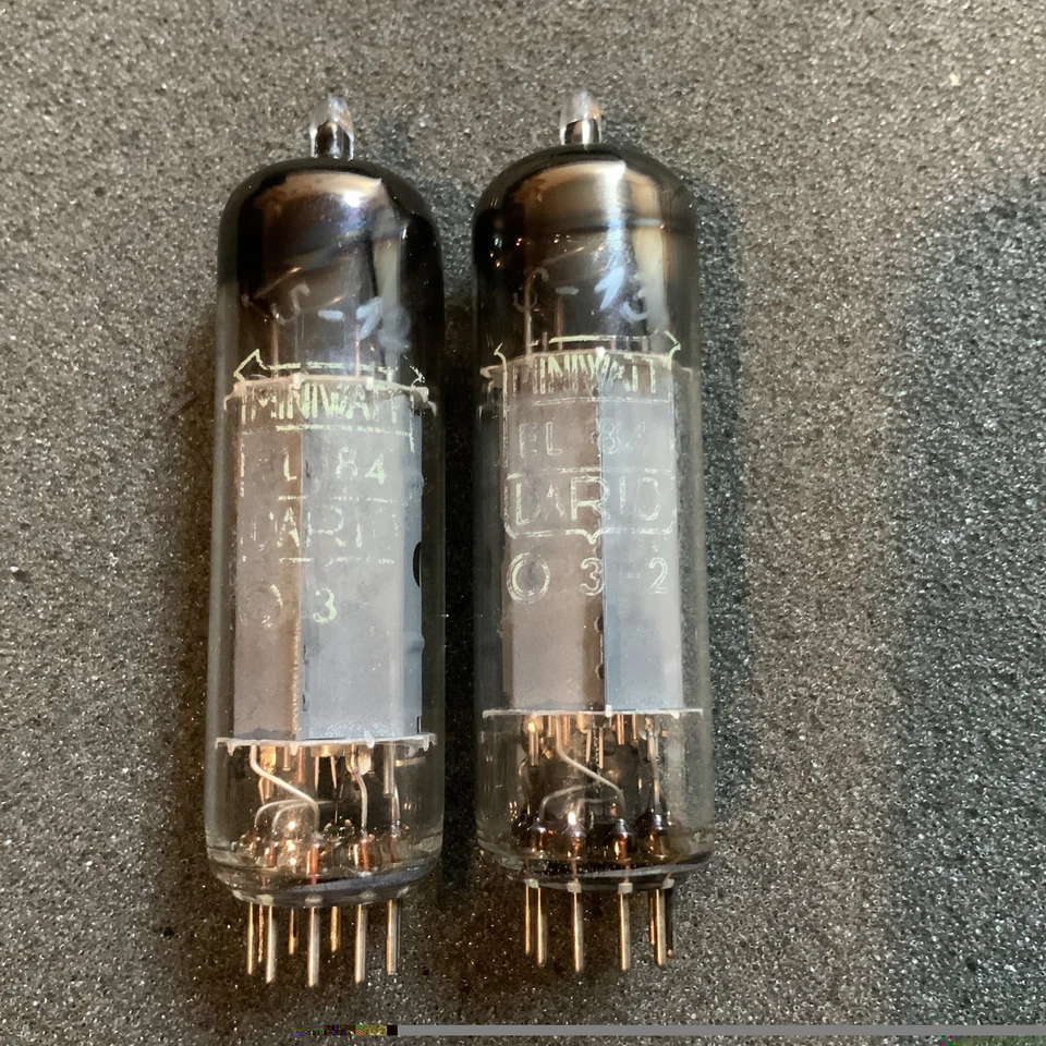 罕见马自达 Dario EL84 6BQ5 管 D-Getter 匹配 N709 E84L CV2975 很好! — 第 2/4 张图片