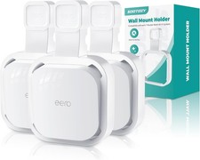 Weatherproof Wall Mount Holder for eero 7 Router - Tool-Free Installation, 3pc