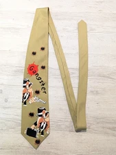 Davenport Gangster Yosimite Sam Novelty Neck Tie Looney Tunes Polyester