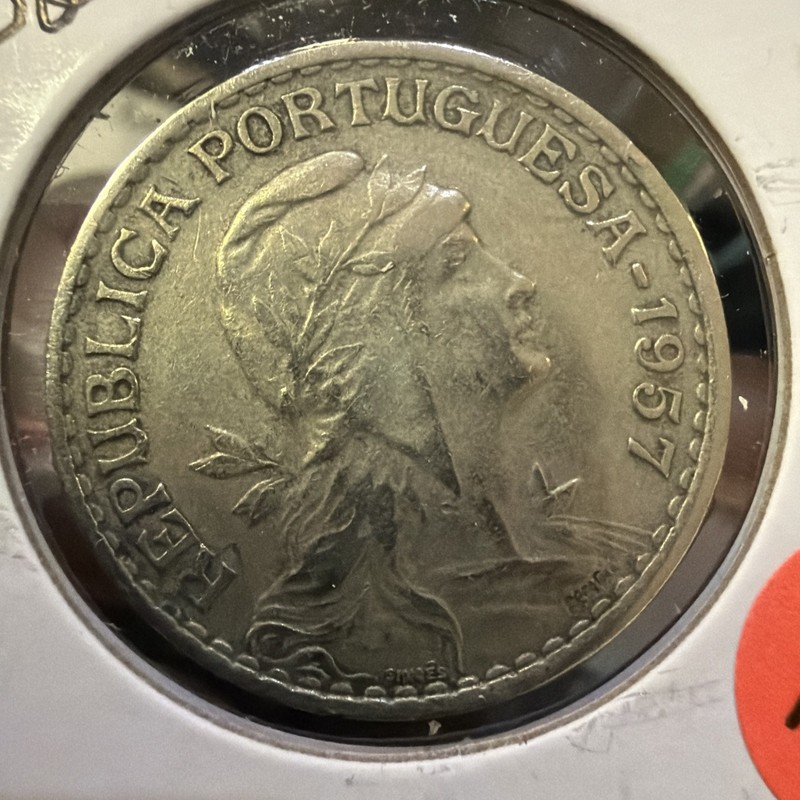 Portugal - 1957 - 1 Escudo Do80