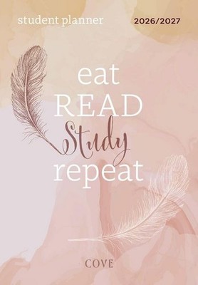 Eat Read Study Repeat Student Planner 2026/2027 | DIN A5 Schülerkalender Seme...