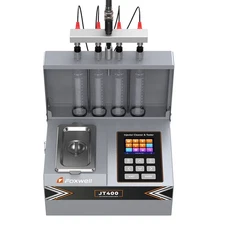 Ultrasonic Fuel Injector Cleaner FOXWELL JT400 Auto Test GDI EFI 4 Cylinder