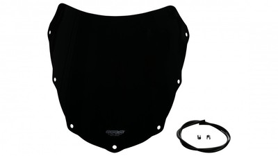 MRA Spoilerscheibe S Schwarz Für Honda CBR 1000 F SC24 (1989-1992) – 305 Mm Lang, 435 Mm Breit, Mit ABE