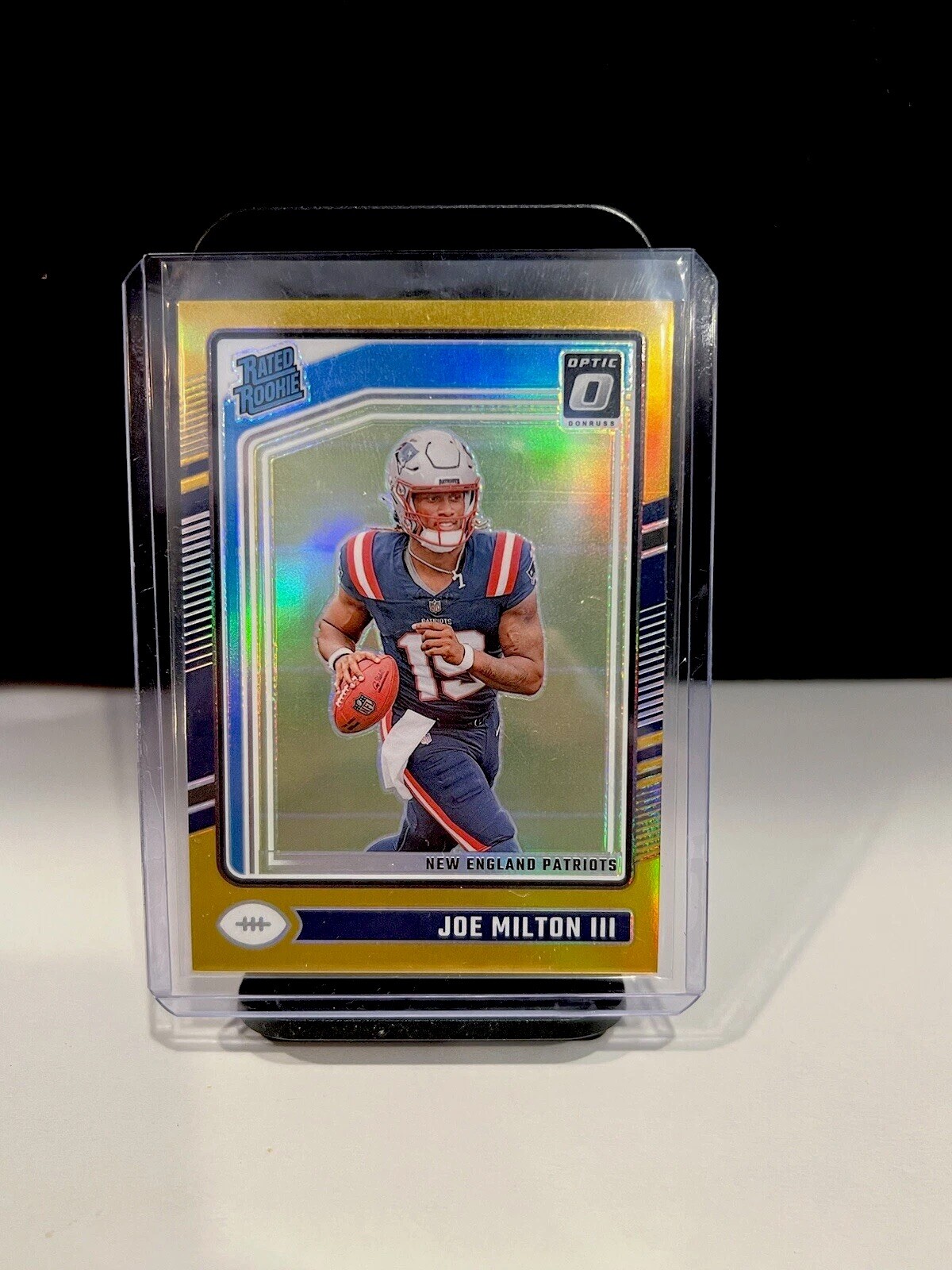 2024 Donruss Optic Joe Milton III TRUE GOLD 10/10 RC MINT! #255
