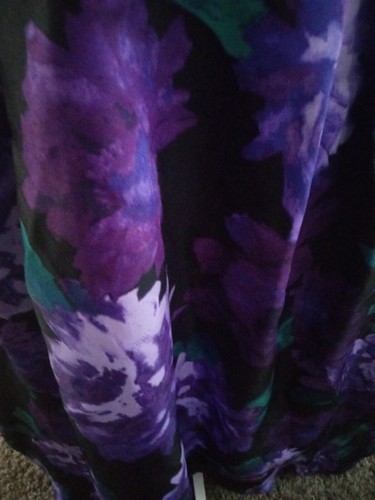Jump Appearal Black/Purple Gown Sz 5/6 - Picture 6 of 10