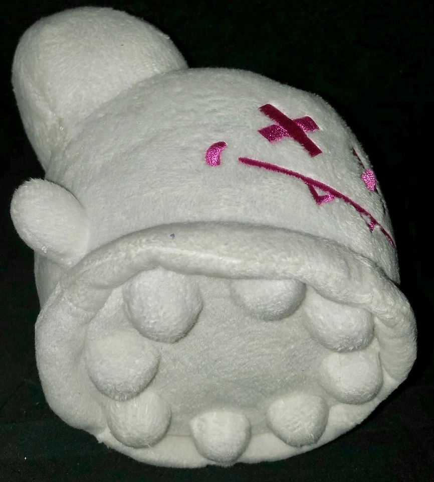 Buff Monster Pink Is Power 5” Plushie Vanilla Ice Cream Scoop Melty Misfits Art - Image 4 of 4