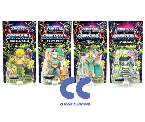 Figuras de acción TMNT x MOTU Turtles of Grayskull Man-At-Arms, He-Man - Tú eliges - Imagen 4 de 57