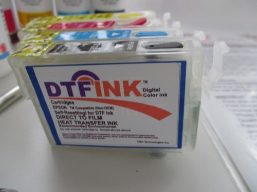 DTF Refill kit with Cartridges 252 FIT Epson Inkjet WF-7110 3620 7620 3640 - Picture 3 of 6