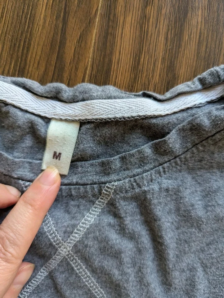 Conjunto de pijama de niño 100 % algodón gris talla 10 11 Foto 4 de 4