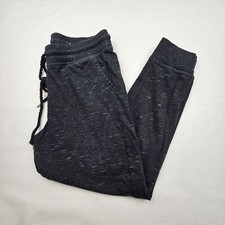 Junior Kids Unisex Size Medium Champion Sweatpants Black Tie Waist