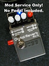 Modify your Boss RV-5 Reverb Effects Pedal Al...