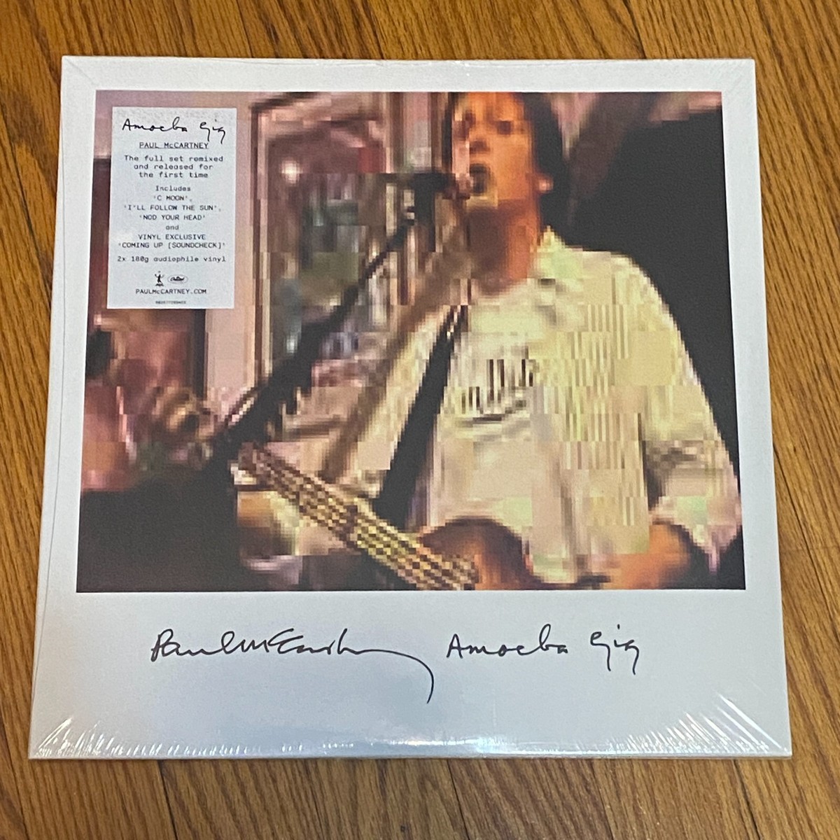 paul mccartney live at amoeba (RAREセット） Excellent] RARE Paul McCartney Live At Amoeba 3 CD Set From