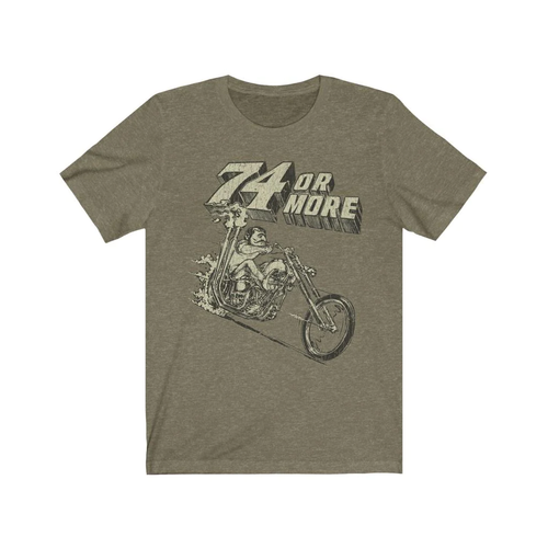 74 or More Chopper 1969 Vintage Men's T-Shirt - Picture 33 of 42