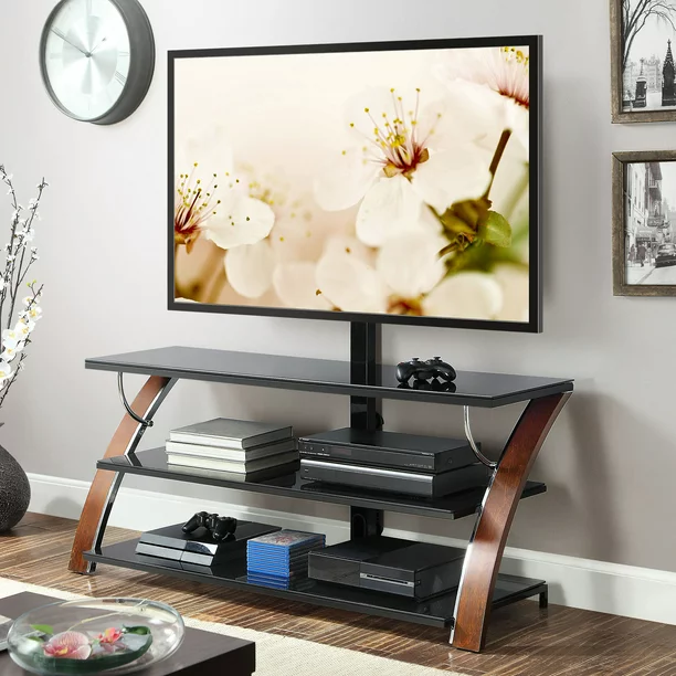 For Tvs Up To 65", Brown Cherry